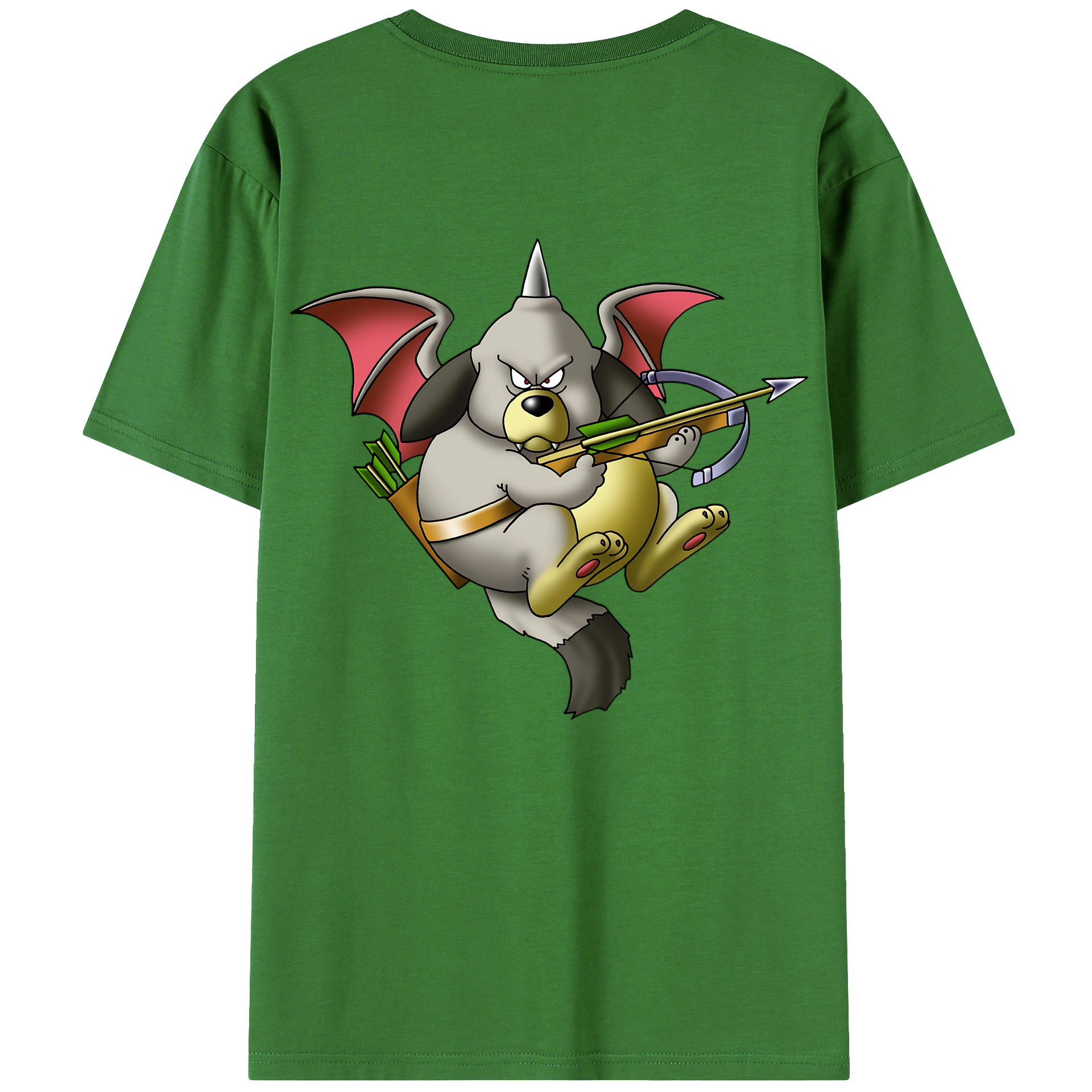 （画像用） ドラゴンクエスト Doragon Kuesuto Dragon Quest レディース半袖Tシャツ(バックプリント)